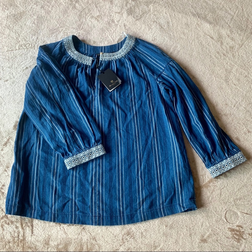 NWT Massimo Dutti Women’s Cotton Top Size S